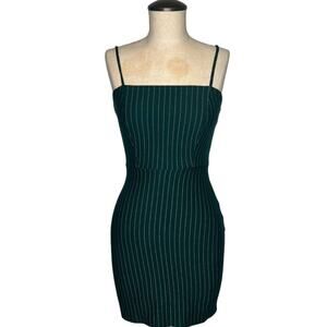 Forever 21 dress Stripped Green Bodycon Dress